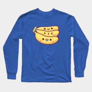 Kawaii Bunch Of Bananas Long Sleeve T-Shirt